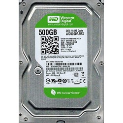 Disco rígido Western Digital Caviar Green 500GB 64MB Sata III (6GB/s)