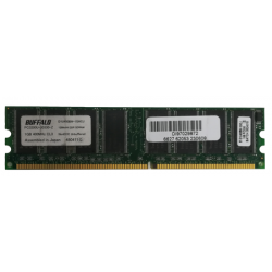 Buffalo D1U400BW-1GHCJ 1GB PC3200U DDR 400 184-Pin Non-ECC Unbuff Desktop Memory