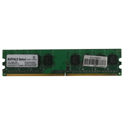 Memória Buffalo Select PC2-5300U-555 D2UGG7C-S512/BJ 1Rx8 DDR2 SDRAM 512MB 667MHz CL5