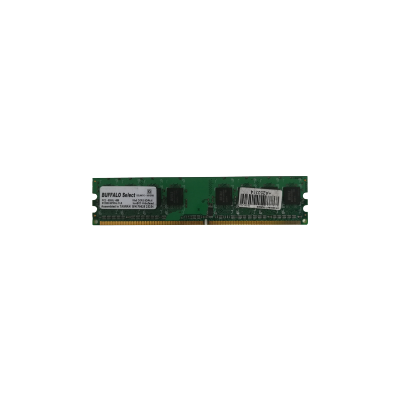 Memória Buffalo Select PC2-5300U-555 D2UGG7C-S512/BJ 1Rx8 DDR2 SDRAM 512MB 667MHz CL5