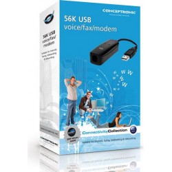 Modem 56 KBPS V.92 Software Conexant c/ Conexão USB
