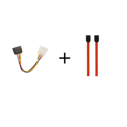 Conjunto de cabos SATA -...