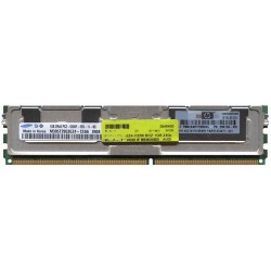 Memória 1GB 240p PC2-5300 CL5 18c 64x8 Fully Buffered ECC DDR2-667 2Rx8 1.8V FBDIMM w/ HP Label RFB